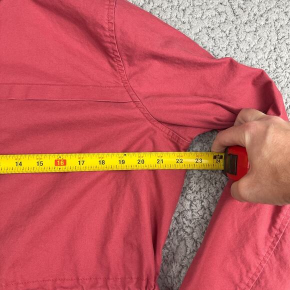 Old Navy Parka Jacket Full Zip Womens Large Pink Pockets Hooded Chore - Picture 7 of 10